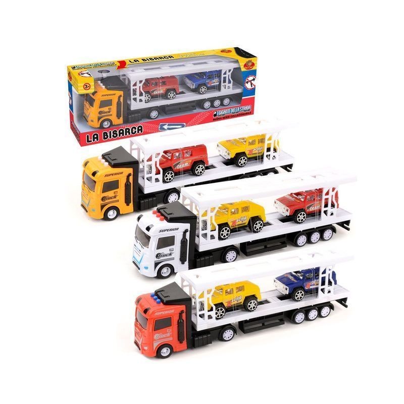 BISARCA FRIZ LUCI SUONI C/MEZZI H12XL35 EAN 8009549374469 INGROSSO MODELLINI AUTO A FRIZIONE