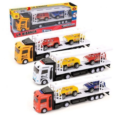 BISARCA FRIZ LUCI SUONI C/MEZZI H12XL35 EAN 8009549374469 INGROSSO MODELLINI AUTO A FRIZIONE