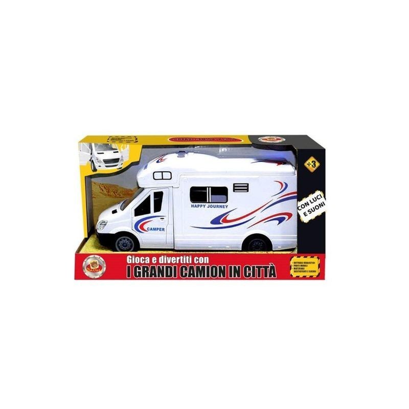 CAMPER FRIZIONE LUCI SUONI H18XL32 EAN 8009549374162 INGROSSO MODELLINI AUTO LUCI E SUONI