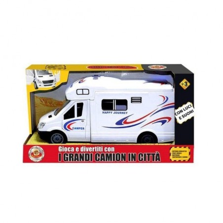 CAMPER FRIZIONE LUCI SUONI H18XL32 EAN 8009549374162 INGROSSO MODELLINI AUTO LUCI E SUONI