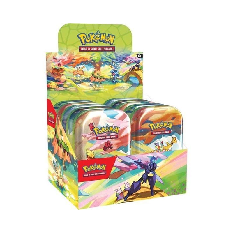 POKEMON MINI TIN PALDEA SFAVILLANTE EAN 820650604942 INGROSSO GIOCHI DI CARTE