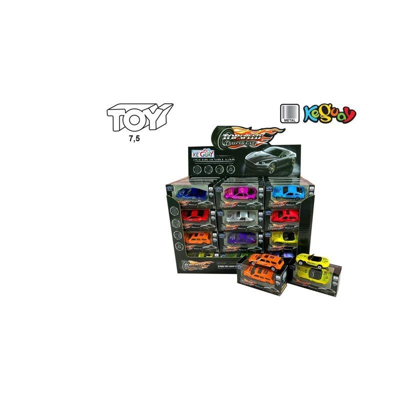 AUTO IN METALLO CM.7,5 ASS (48) EAN 8430373045209 INGROSSO MODELLINI AUTO