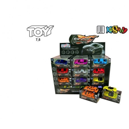 AUTO IN METALLO CM.7,5 ASS (48) EAN 8430373045209 INGROSSO MODELLINI AUTO