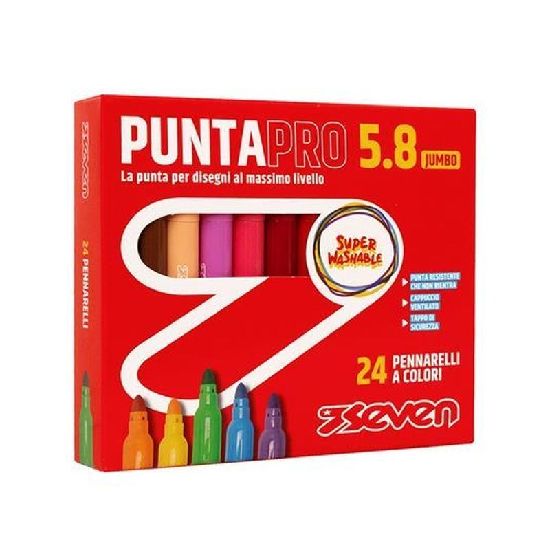 PENNARELLI PUNTAPRO 5.8 - SCATOLA DA 24 EAN 8055714165905 INGROSSO PENNARELLI