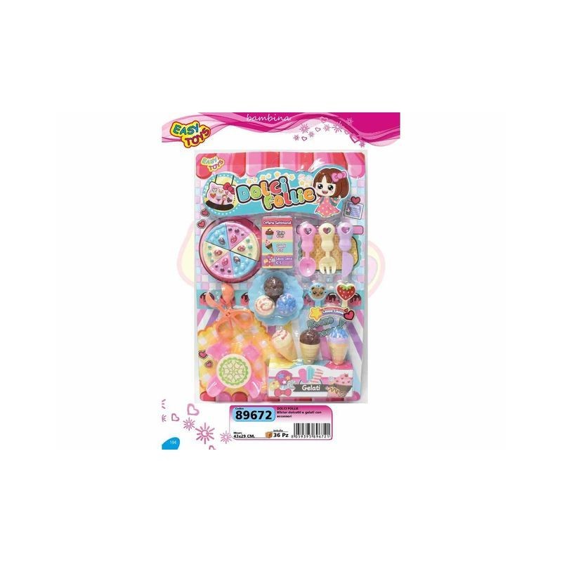 BLISTER DOLCI FOLLIE EAN 8059395896721 INGROSSO GIOCHI DA EDICOLA