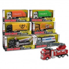 MODELLINI MEZZI DA LAVORO 6 MDL. ASS EAN 8017967657347 INGROSSO MODELLINI AUTO A FRIZIONE