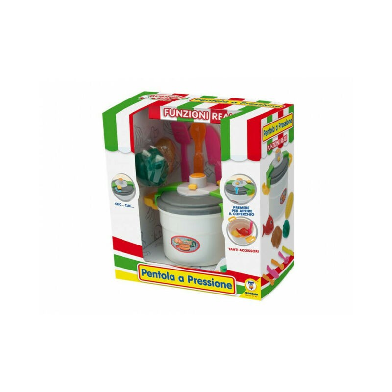 PENTOLA A PRESSIONE C/ACC GRANDE CHEF EAN 8017967636885 INGROSSO GIOCHI DI CUCINA