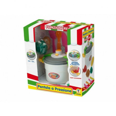 PENTOLA A PRESSIONE C/ACC GRANDE CHEF EAN 8017967636885 INGROSSO GIOCHI DI CUCINA