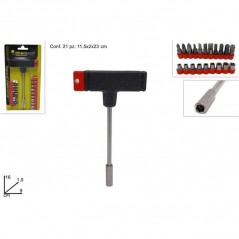 AVVITATORE MANUALE CON ACCESSORI 11-TSD3 CASALINGHI EAN 8034048610091 INGROSSO ATTREZZI LAVORO E ACCESSORI