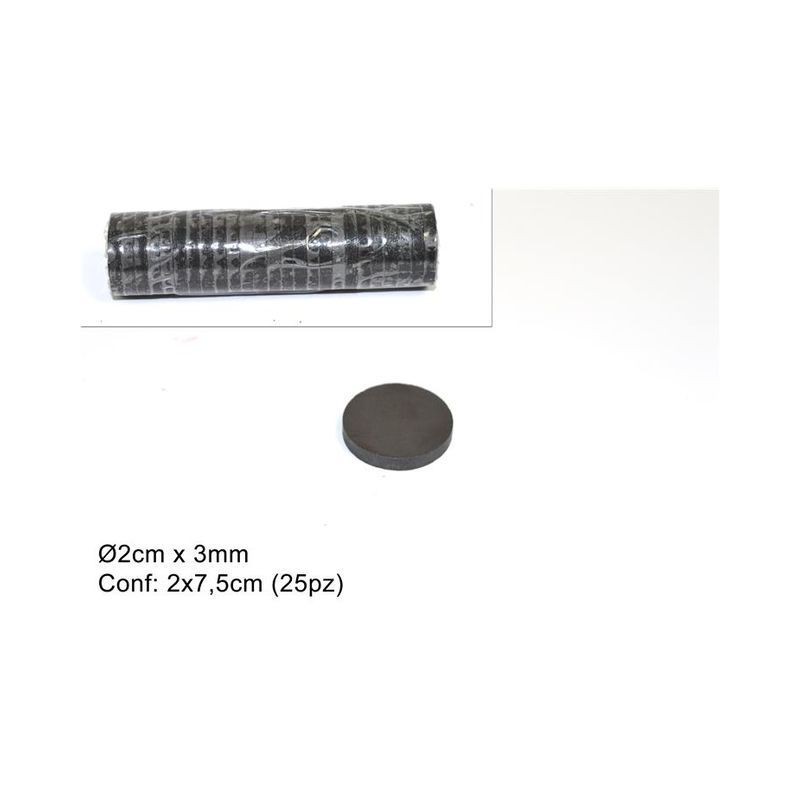 MAGNETE 2CMx3MM GS35368 PZ.25 EAN 8034048288757 INGROSSO VITI E CHIODI