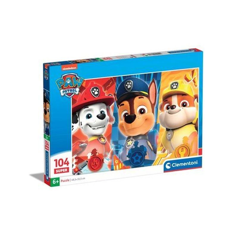 PUZZLE PZ.104 SUPER PAW PATROL EAN 8005125257805 INGROSSO PUZZLE CLASSICI