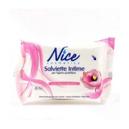 FRIA NICE SALVIETTE INTIME 20 PZ PROFUMERIA EAN 8009432017985 INGROSSO SALVIETTE