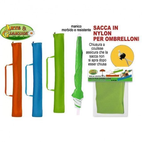 CUSTODIA NYLON OMBRELLONE ARTICOLI MARE EAN 8026758121592 INGROSSO OMBRELLONI