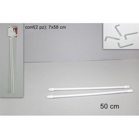 ASTE PER TENDA PLASTIFICATA TONDA 50CM CASALINGHI EAN 8034048121665 INGROSSO VITI E CHIODI