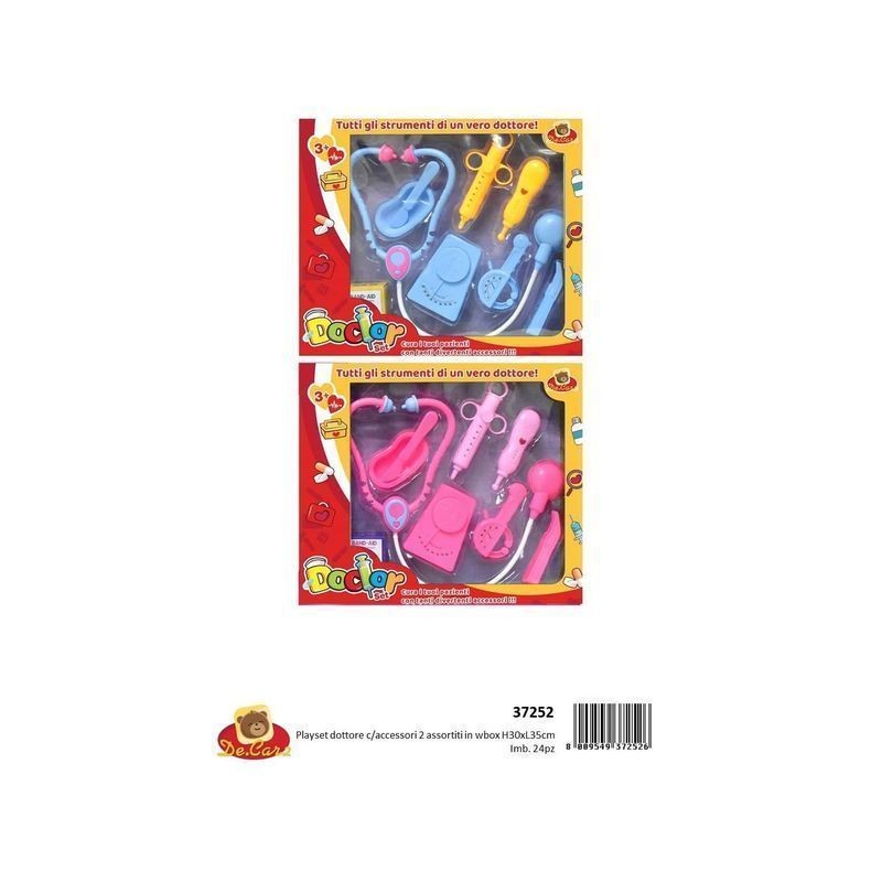 PLAYSET DOTTORE ASS C/ACC. H30 X L35 EAN 8009549372526 INGROSSO GIOCATTOLI IN SCATOLA
