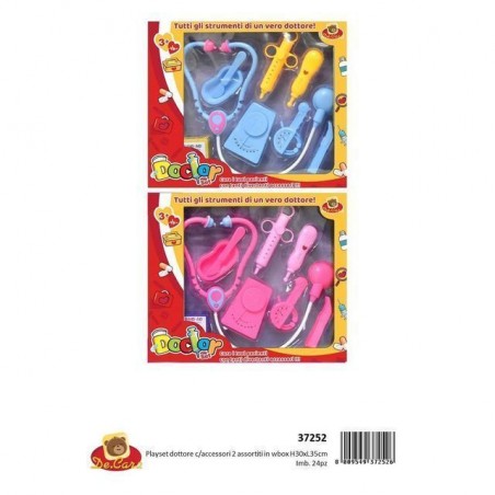 PLAYSET DOTTORE ASS C/ACC. H30 X L35 GIOCATTOLI EAN 8009549372526 INGROSSO GIOCATTOLI IN SCATOLA