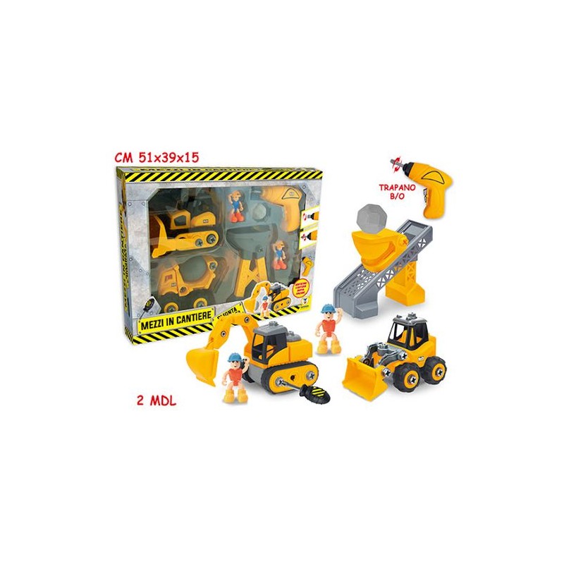 MEZZI IN CANTIERE ASS. EAN  INGROSSO MODELLINI AUTO