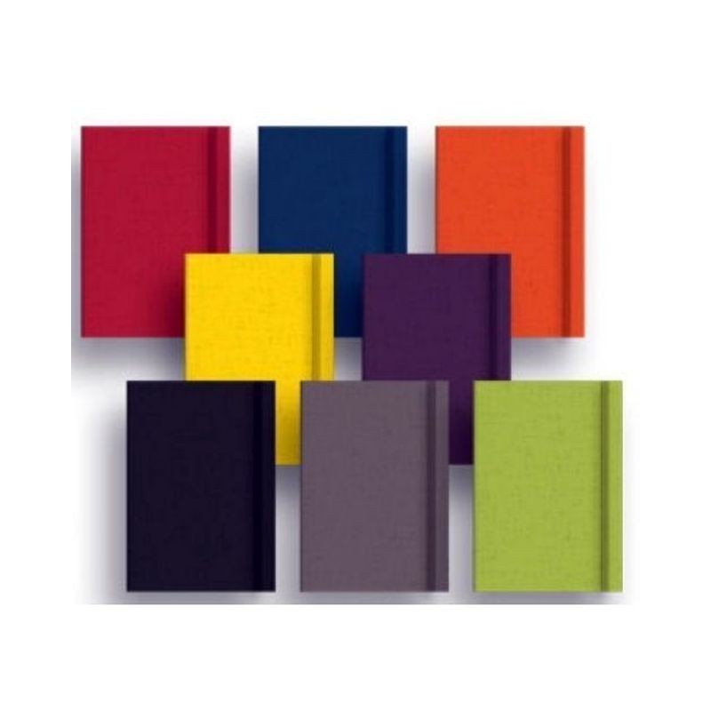 TACCUINO A6 ELASTICO BIANCO 10,5X14,8CM EAN 8001348180708 INGROSSO AGENDE E CALENDARI