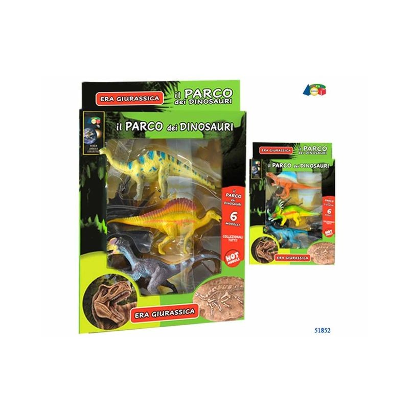 CONF. VETRINA 3 DINO PARCO DEI DINOSAURI EAN 8034094807339 INGROSSO ANIMALI GIOCATTOLO