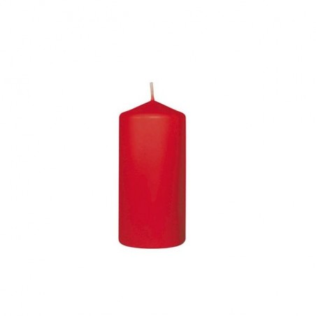 CANDELA PILLAR MM.190X70 ROSSA EAN 5902553000184 INGROSSO CANDELE E LAMPADE NATALIZIE