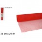 ROTOLO TULLE 36CMX20MT ROSSO N.8 EAN 8034048431412 INGROSSO RETINE E OGGETTISTA PER CONFEZIONI