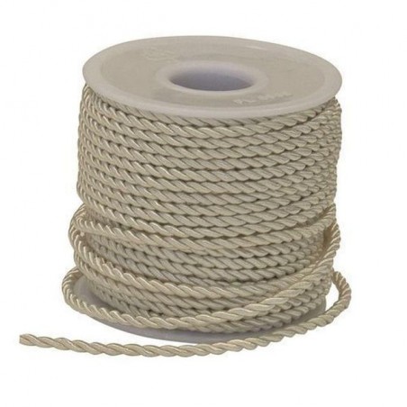 CORDINO 3MM 25MT AVORIO EAN 8053853839749 INGROSSO NASTRI NATALIZI