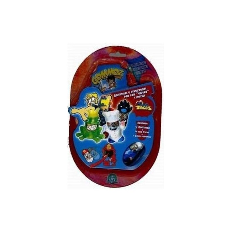 GOMMOZ DELUXE 4+4 ASS. 16X23CM EAN 8005163014385 INGROSSO GIOCHI DA EDICOLA