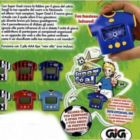 SUPER GOAL GIOCO ELETTRONICO EAN 8027638007173 INGROSSO GIOCATTOLI