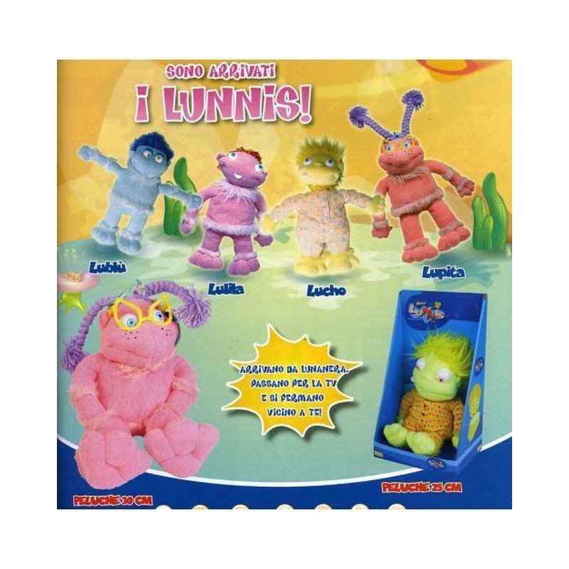 LUNNIS PELUCHE CM.30 EAN 8005163212002 INGROSSO GIOCATTOLI