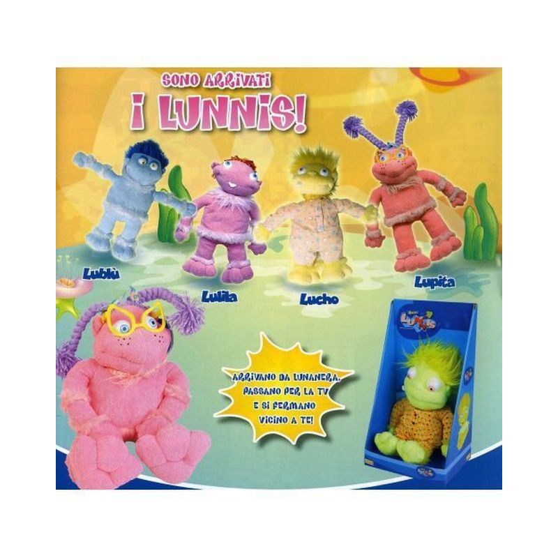 LUNNIS PELUCHE CM.45 EAN 8005163212019 INGROSSO GIOCATTOLI