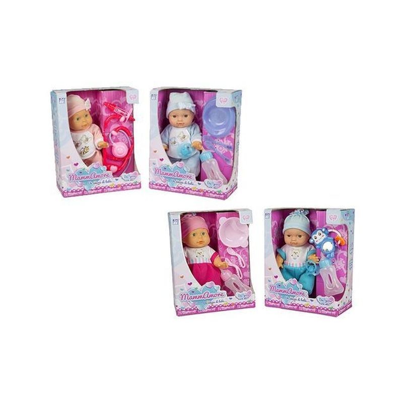 MAMMAMORE PICCOLINI 30CM C/VOCE EAN 8033866410203 INGROSSO BAMBOLE ECONOMICHE