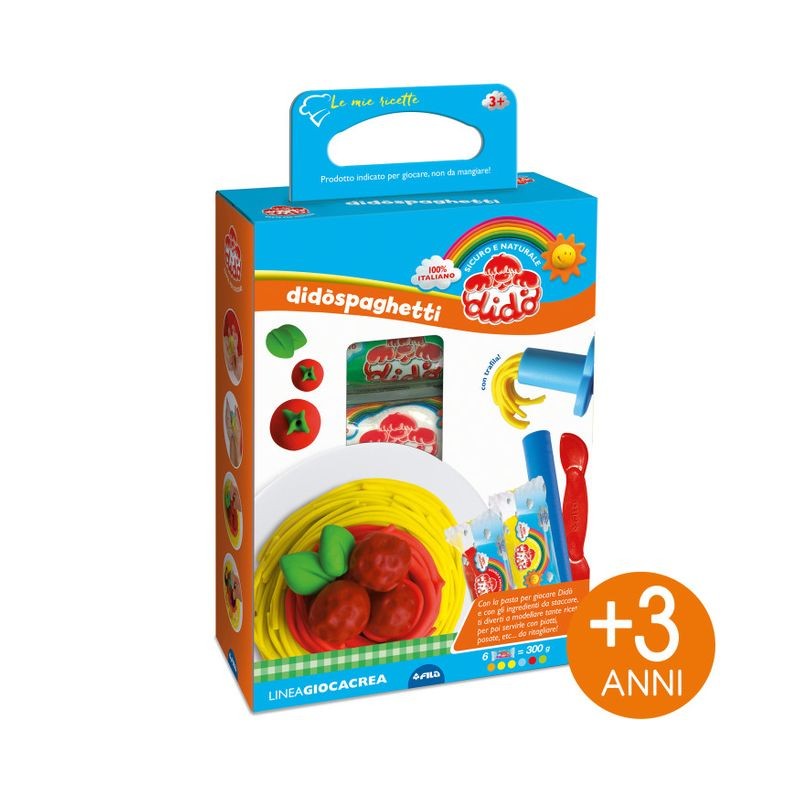DIDO' GIOCACREA PANINI EAN 8000144000005 INGROSSO PASTA PER MODELLARE DIDO