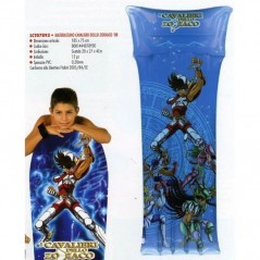 INGROSSO GIOCATTOLI CAVALIERI ZODIACO MATERASSINO 5 TUBI 185X76CM C/CUSCINO ANATOMICO 8001444078930 INGROSSO OFFERTA GIOCATTOLI