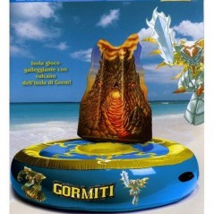 INGROSSO GIOCATTOLI GORMITI ISOLA GONFIABILE GALLEGGIANTE C/VULCANO DELL'ISOLA DI GORM 130X130CM 0001444078862 INGROSSO OFFERTA