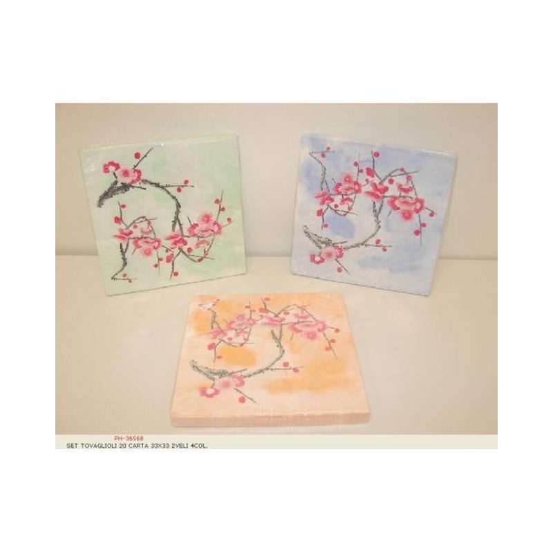 TOVAGLIOLI 33X33 2V. PZ.20 DIS. EAN 8424222365686 INGROSSO GIOCATTOLI