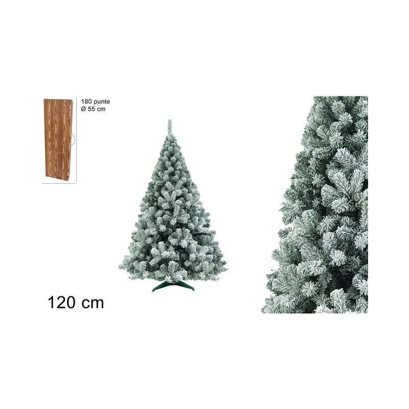 ALBERO DI NATALE SNOW ECO 120 CM 180 PUN EAN 8053482057781 INGROSSO ALBERI DI NATALE