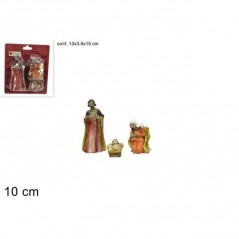 INGROSSO ARTICOLI NATALIZI NATIVITA 10 CM 3 PZ IN BLISTER 8053482084534 INGROSSO PRESEPE E ACCESSORI