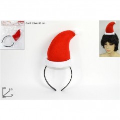 INGROSSO ARTICOLI NATALIZI CERCHIETTO CAPPELLO BABBO NATALE 8033113544194 INGROSSO TRAVESTIMENTI NATALIZI
