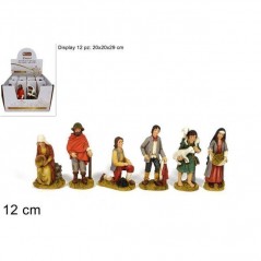 INGROSSO ARTICOLI NATALIZI PASTORI 12CM 6ASS 8033113958670 INGROSSO PRESEPE E ACCESSORI PERSONAGGI PER IL PRESEPE E ANIMALI