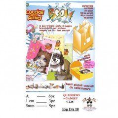 INGROSSO GIOCATTOLI CUCCIOLI C.A. QUADERNI C/GADGET 18 8001444117639 INGROSSO OFFERTA GIOCATTOLI OFFERTA