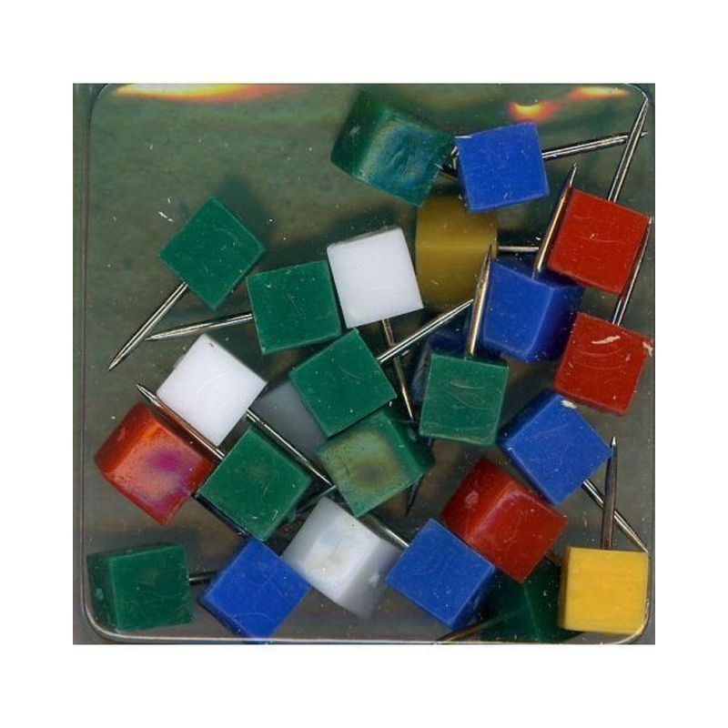 BL.25 CHIODINI QUADRI COLORATI EAN 8015550021049 INGROSSO VITI E CHIODI