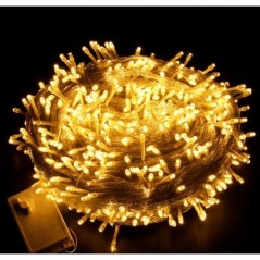 INGROSSO ARTICOLI NATALIZI CATENA LUMINOSA 7 MT 50 LED BIANCO CALDO 801241499995 INGROSSO ARTICOLI NATALE