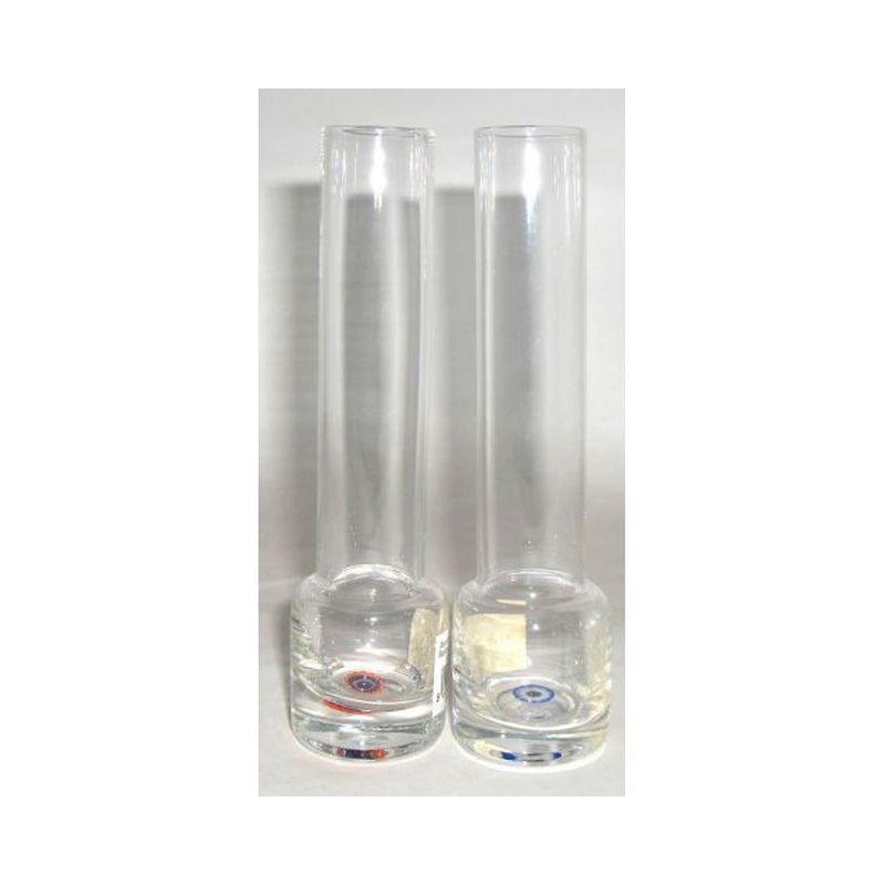 VASETTO VETRO DIAM.3,5 H.14,5 ASS. EAN 8024972420606 INGROSSO VASI E ARTICOLI DA GIARDINO