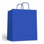 SHOPPER CARTA 54X49 BLU REFLEX C.25 EAN 80000412 INGROSSO SACCHETTI E SHOPPER REGALO
