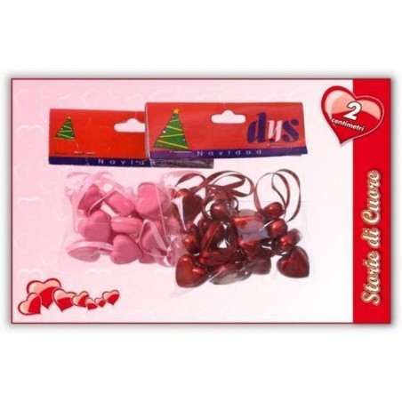 SET 15 APPENDINI CUORE ROSA EAN 8032732076727 INGROSSO SAN VALENTINO