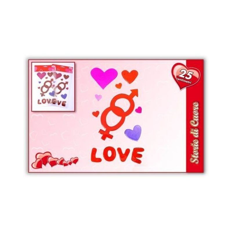SET 12 STICKER GEL S.VAL. EAN 8032732078257 INGROSSO SAN VALENTINO