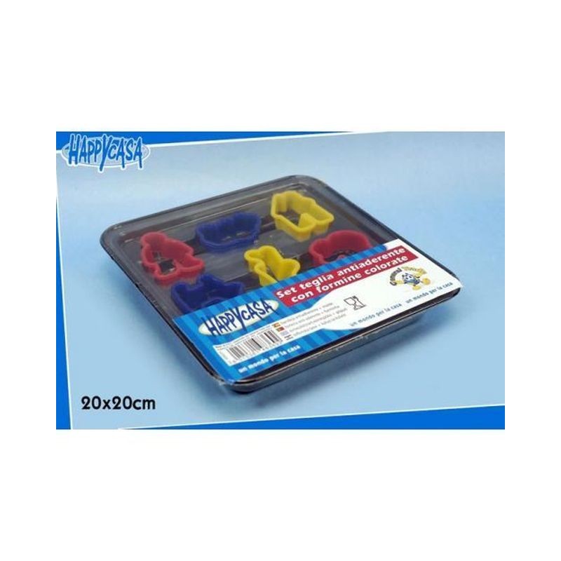 SET TEGLIA QUADR. ANTIAD. C/10 EAN 8015361483692 INGROSSO PENTOLE E TEGLIE