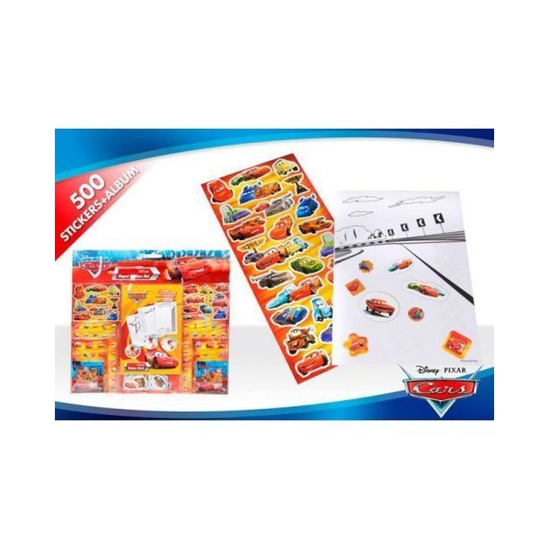 STICKERS CARS PZ.500 EAN 8714143515315 INGROSSO GIOCATTOLI