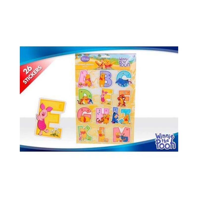 ALFABETO STICKERS WINNIE PZ.26 EAN 8714143513151 INGROSSO GIOCATTOLI