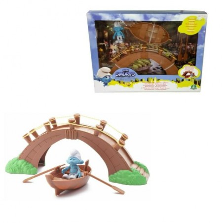 INGROSSO GIOCATTOLI PUFFI MINI PLAYSET C/1 PUFFO 33.5X24.5X8.5CM 8001444419177 INGROSSO OFFERTA GIOCATTOLI